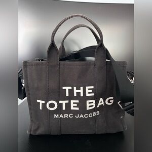 Marc Jacobs medium Black Canvas Tote Bag